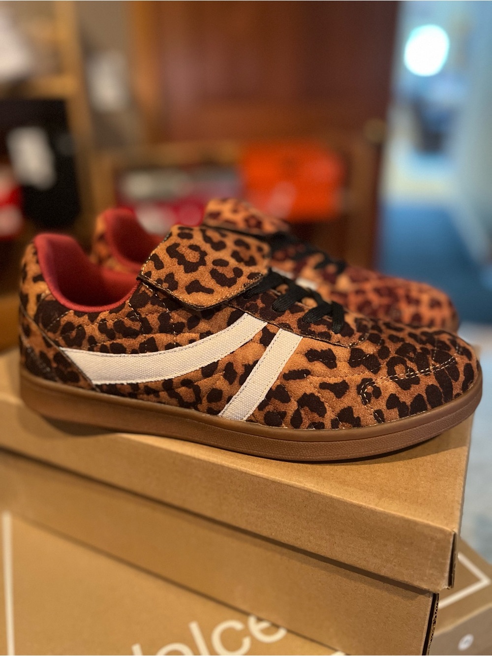 Steve Madden Leopard Print Sneakers PLEASE READ DETAILS!!!